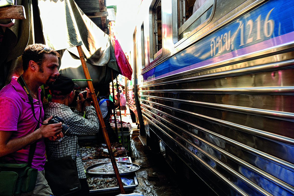 Morgan's Essay 006 - Thailand: Train Market